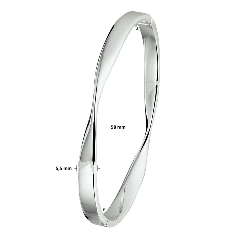 vDam Zilveren Bangle 1329477