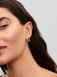 Pandora Paperclip Oorsteker 293856C00