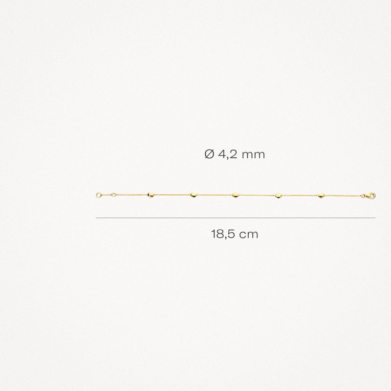 Blush Armband 14kt Goud 2222YGO