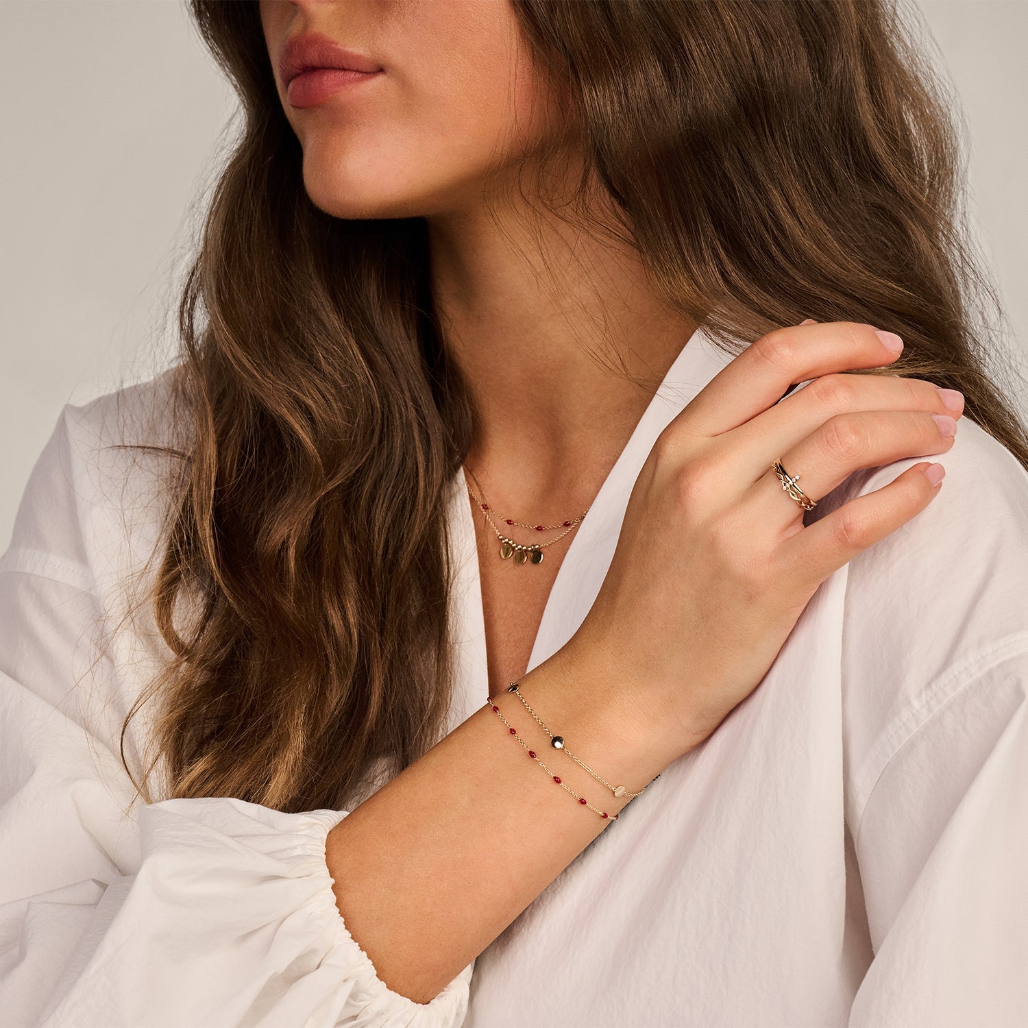 Blush Armband 14kt Goud 2222YGO