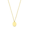 vDam 14k Geelgouden Graveer Collier 4030763