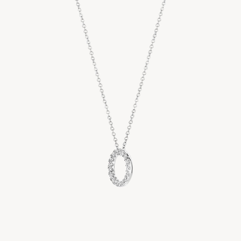 Blush Ketting 14kt Witgoud 3065WZI
