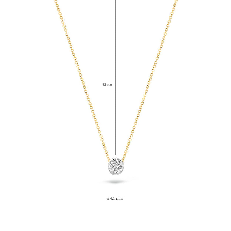 Blush Ketting 14kt Goud 3077BZI