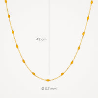 Blush Ketting 14kt Goud 3162YRC