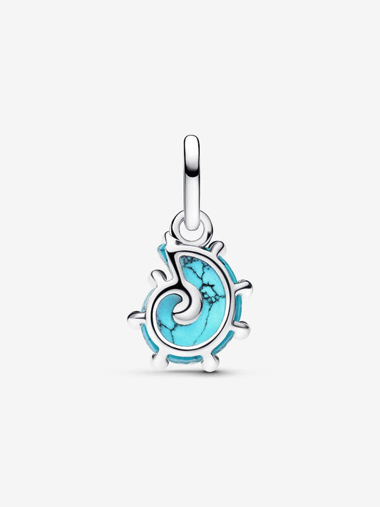 Pandora Bedel Blauwe Muranoglas Zeeslak 793900C01