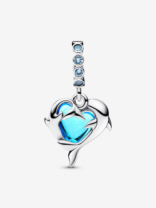 Pandora Bedel Blauwe Muranoglas Dolfijn 793924C01