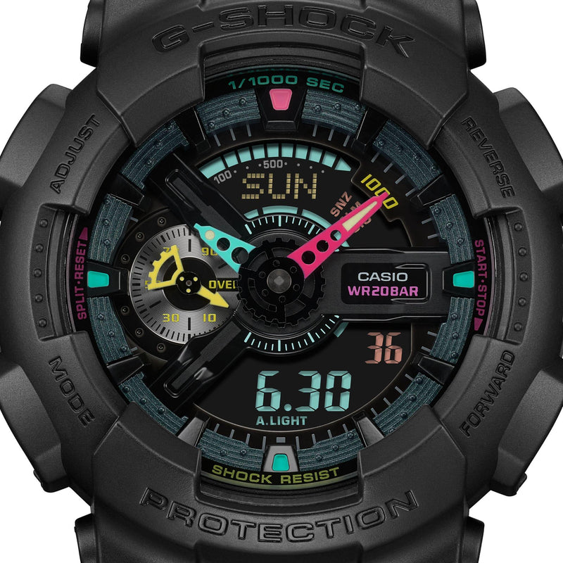 Casio G-Shock Multi-Fluorescent GA-110MF-1AER