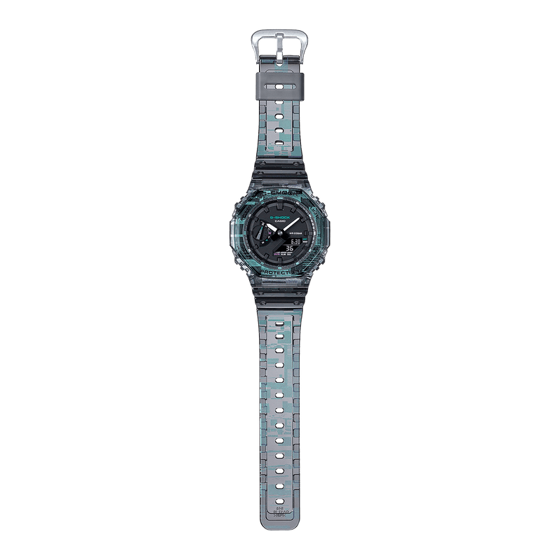 Casio G-shock digital glitch GA-2100NN-1AER