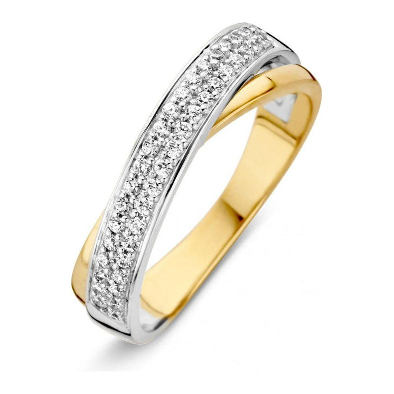 Ring bicolor zirkonia RH425873-56 *