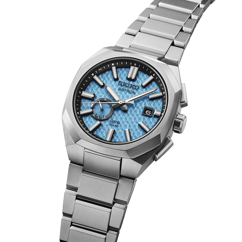 Seiko Astron SSJ027J1 Lichtblauw