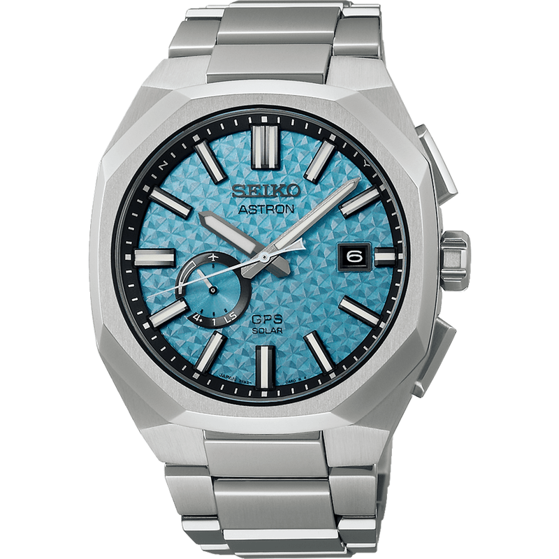 Seiko Astron SSJ027J1 Lichtblauw