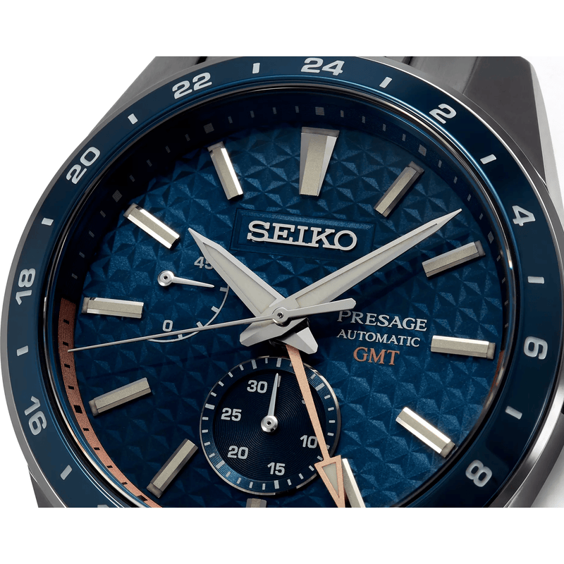 Seiko Presage Sharp Edged GMT SPB217J1