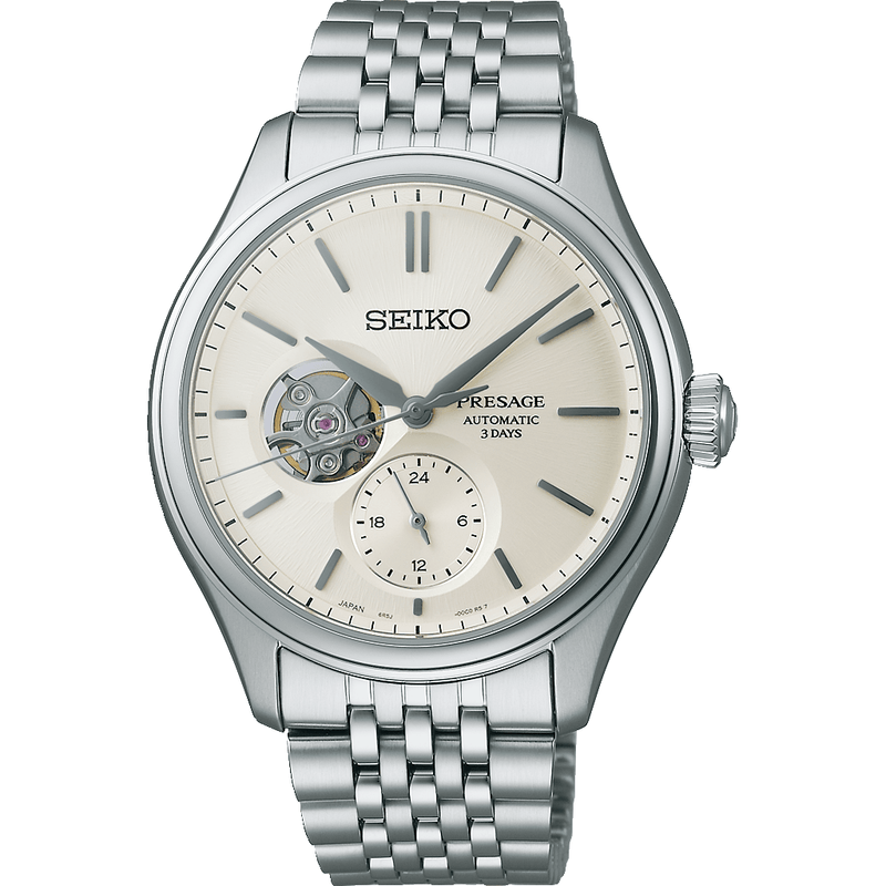 Seiko Presage ‘Shiro-iro’ Open heart SPB469J1