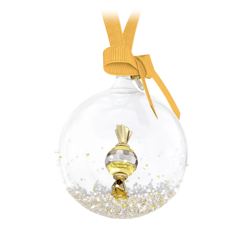 Swarovski Kerstbal Snoepje Geel 5688315