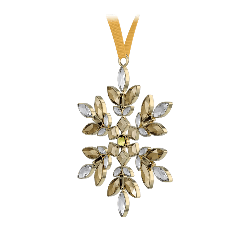 Swarovski Kerstster Geel Gema 5691043