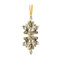 Swarovski Kerstster Geel Gema 5691043