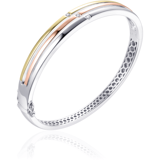 Tricolor Armband met Zirconia SB18T