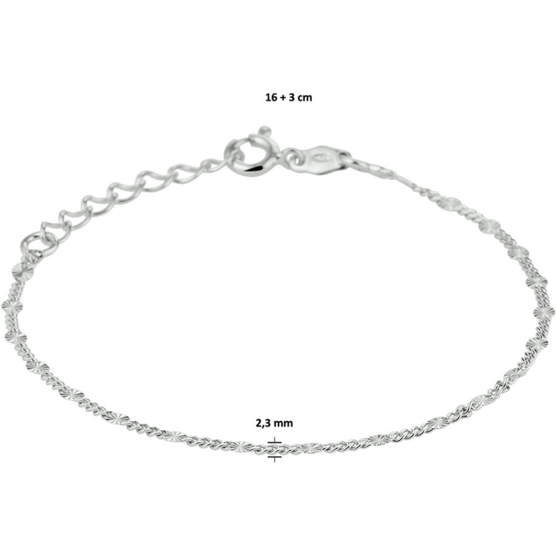 Zilveren Armband 13.29648