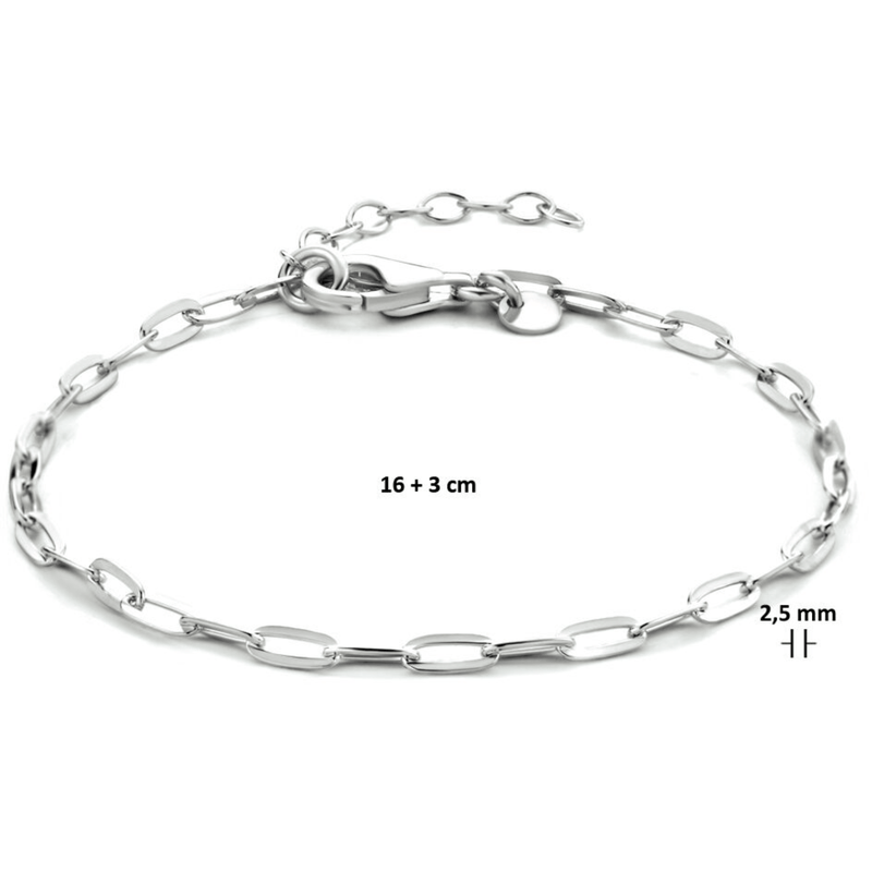 Zilveren Armband 13.33928