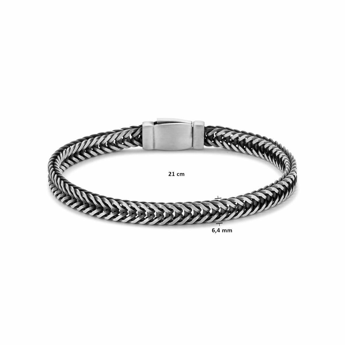 vDam Zilveren Armband Oxi Vossestaart 1101798