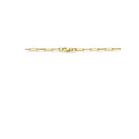 vDam 14k Geelgouden Paperclip Collier 4022513