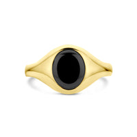 vDam 14k Geelgouden Ring met Onyx 4030865