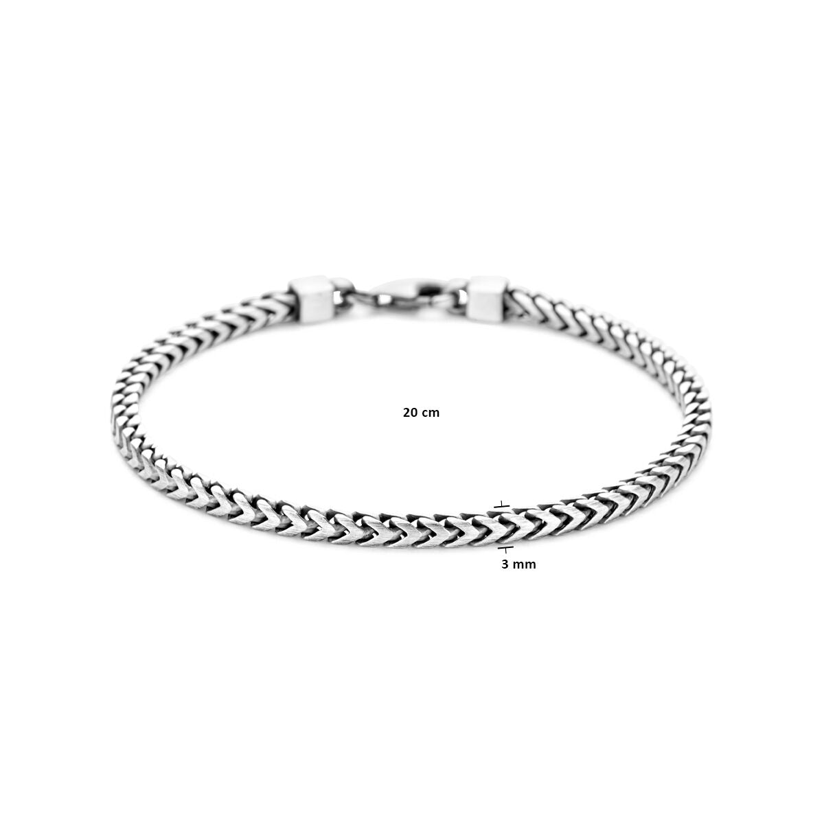 vDam Zilveren Armband Oxi Mat 1101814