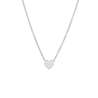 vDam Zilveren Collier Hart 1329556