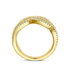 vDam 14k Geelgouden Diamant Ring 4030375