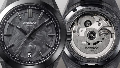 Casio Edifce Automaat 'Forged Carbon' EFK-100XPB-1A