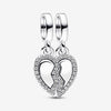 Pandora Bedel Deelbaar Hart 792743C01