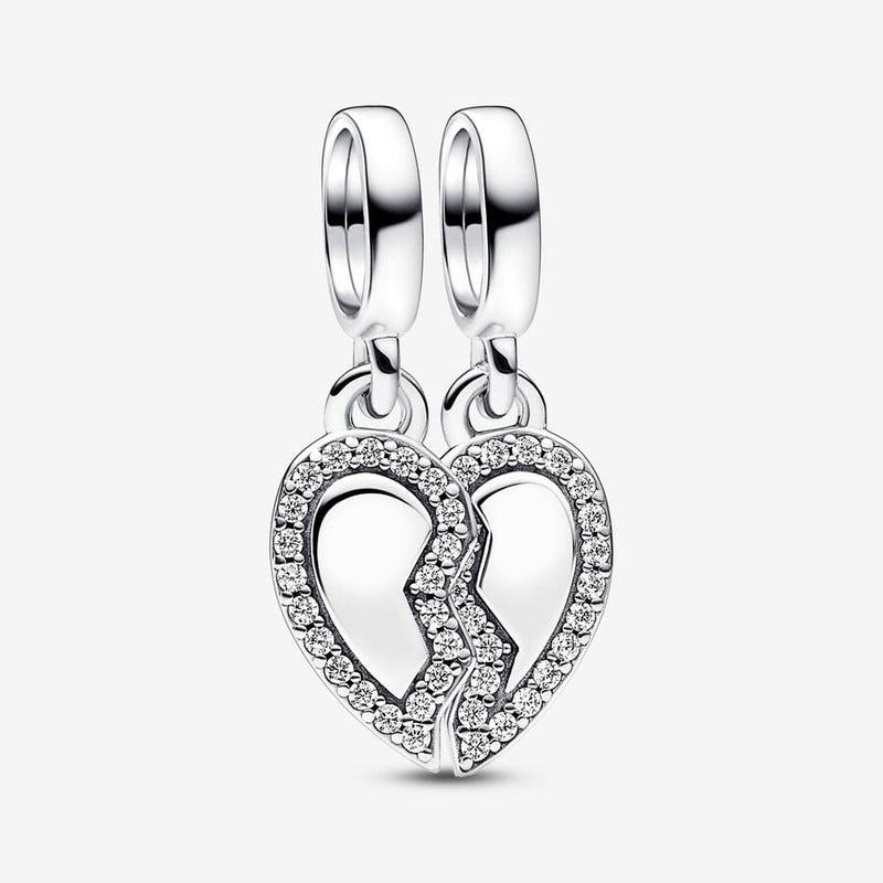 Pandora Bedel Deelbaar Hart 792743C01