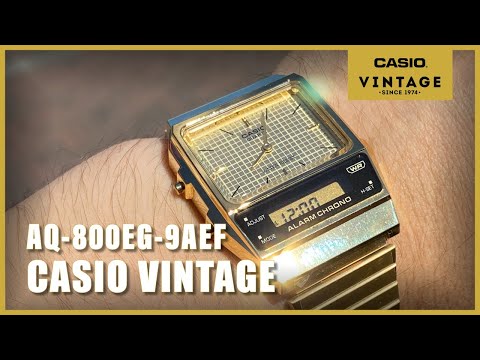 Casio Vintage AQ-800EG-9AEF