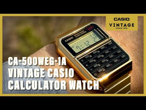 Casio vintage CA-500WEG-1AEF