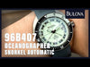 Bulova oceanographer Diving watch 98B407