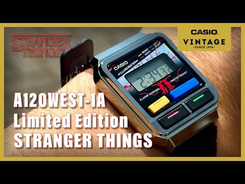 Casio vintage stranger things A120WEST-1AER