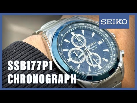 Seiko Chronograaf SSB177P1