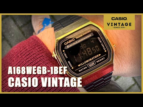 Casio Vintage A168WEGB-1BEF